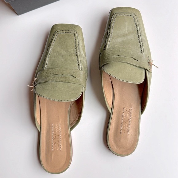 I.N.K. Pale green slides in original box - Picture 4 of 10